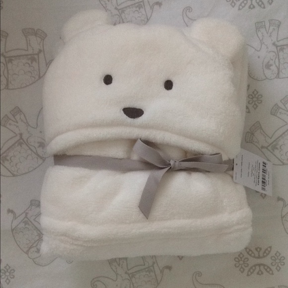 Carter S Accessories Nwt Carters Baby Sherpa Hooded Blanket Poshmark